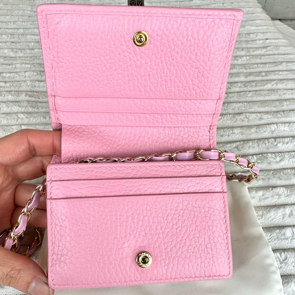 GUCCI Marmont Leather mini wallet bum bag or crossbody with chain and du… - Picture 7 of 16